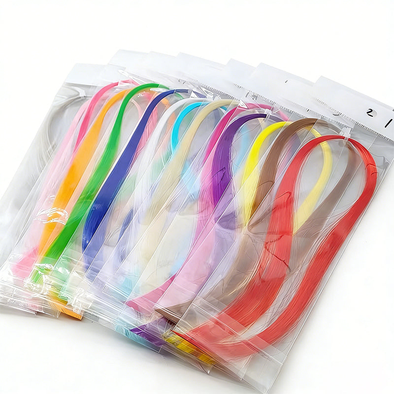 14 Colors Solid Sabiki Fiber Strands Synthetic Fly Tying Material