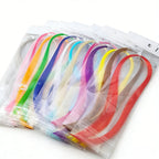14 Colors Solid Sabiki Fiber Strands Synthetic Fly Tying Material