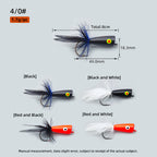 Popper Fly Float Bait Perch Bait