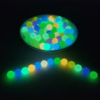 Colorful Eco-Friendly Acrylic Fishing Beads Glow in the Dark