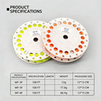 Universal Fly Line Floating Weight Forward Tapered Leader Replacement Spool