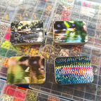 Metal Colorful Fish-shaped Pattern Bait Box