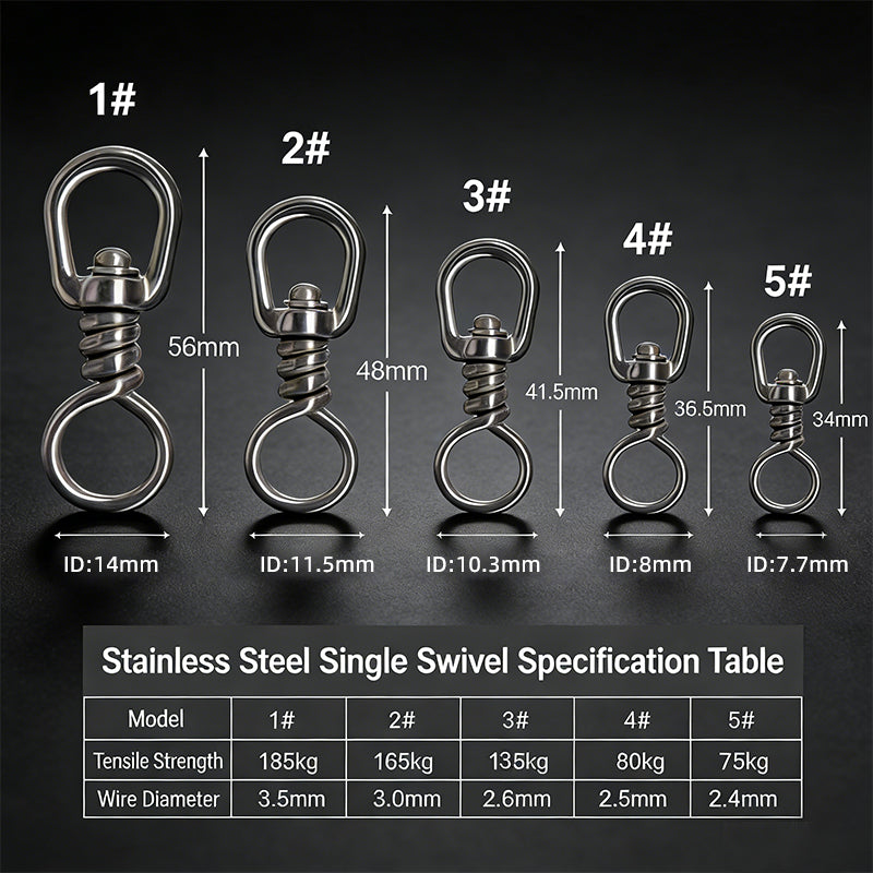 Rolling Swivel Saltwater  Fishing Swivels
