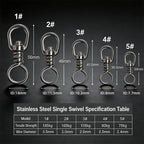 Rolling Swivel Saltwater  Fishing Swivels