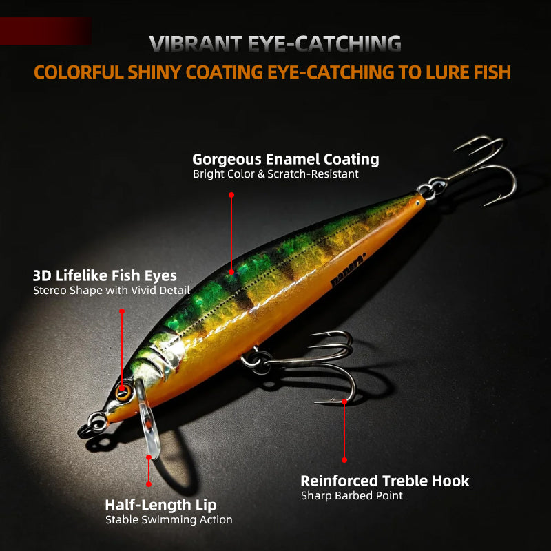 Sinking Minnow Lure Artificial Hard Bait