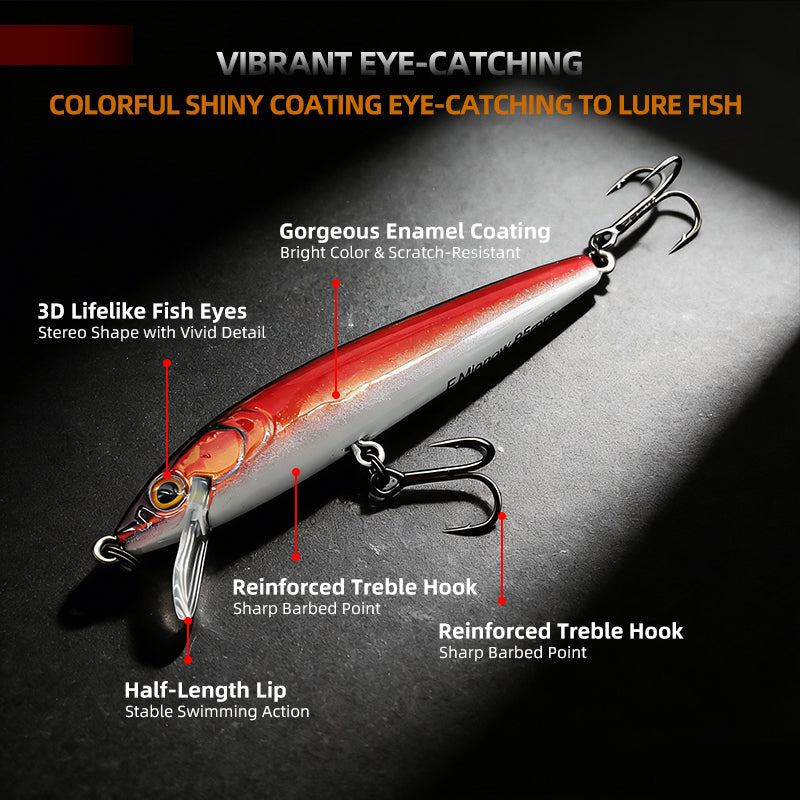 Floating Minnow Lure Artificial Hard Bait