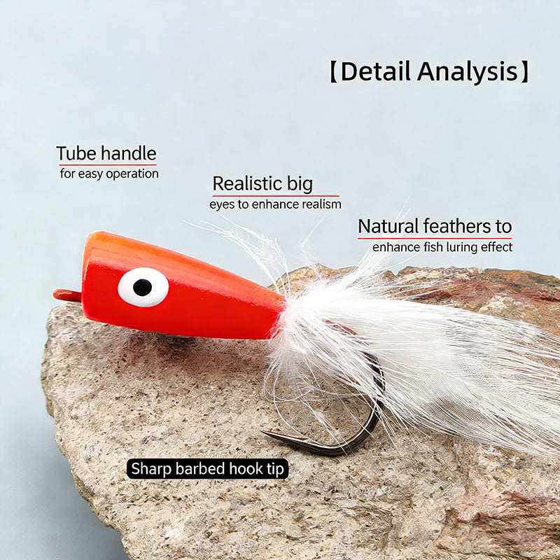 Popper Fly Float Bait Perch Bait