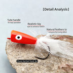 Popper Fly Float Bait Perch Bait