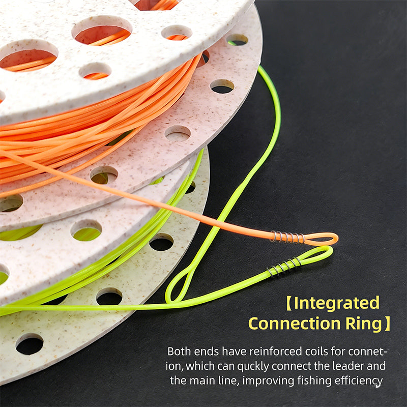 Universal Fly Line Floating Weight Forward Tapered Leader Replacement Spool