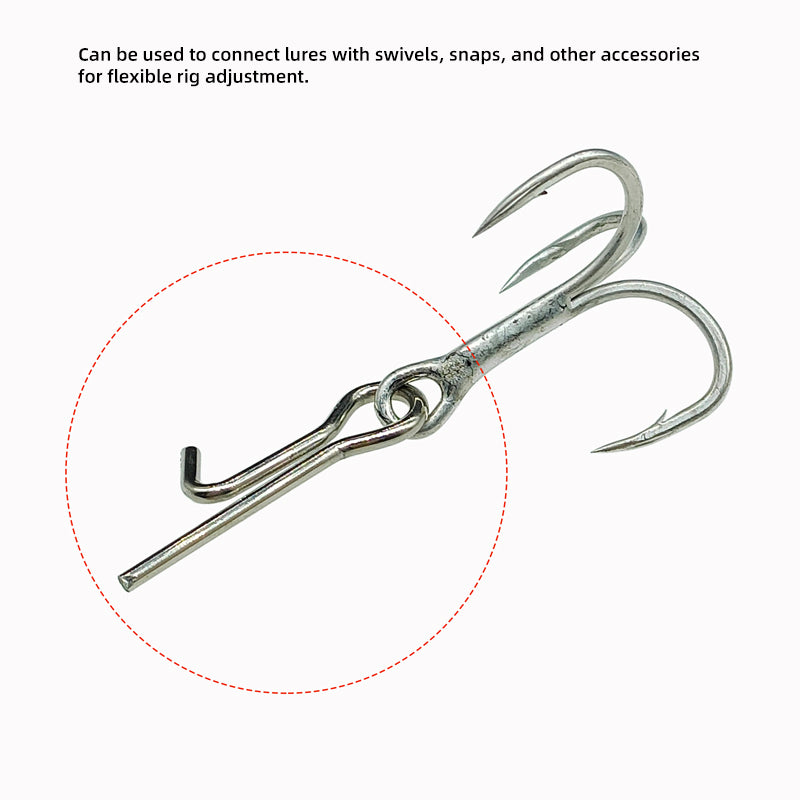 Stainless Steel Treble Hook Connector