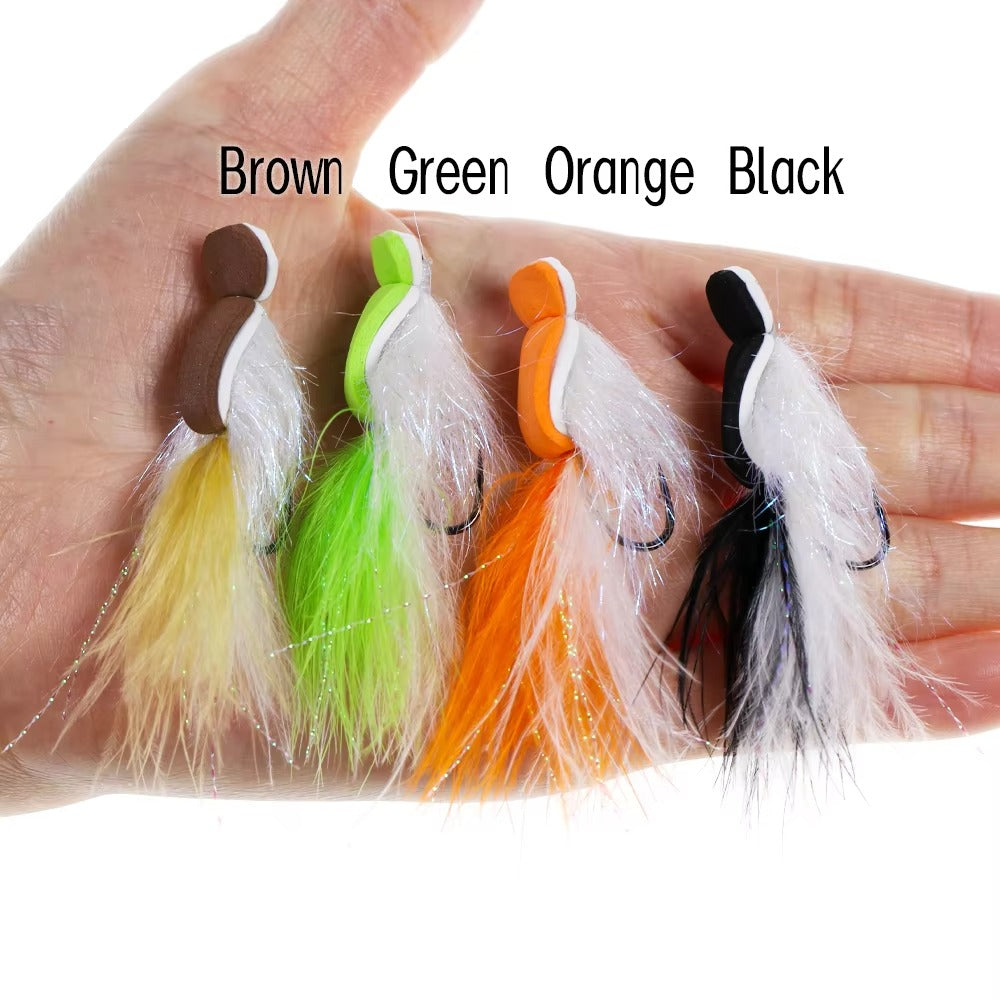 Floating Foam Popper Flies
