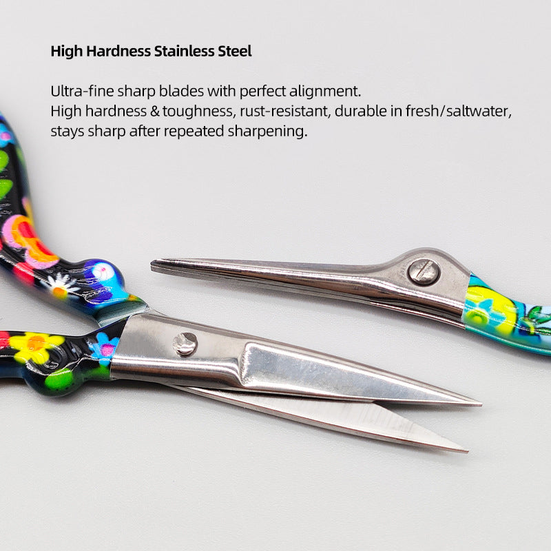 Fly Tying Scissors Fishing Line Cutter Tool