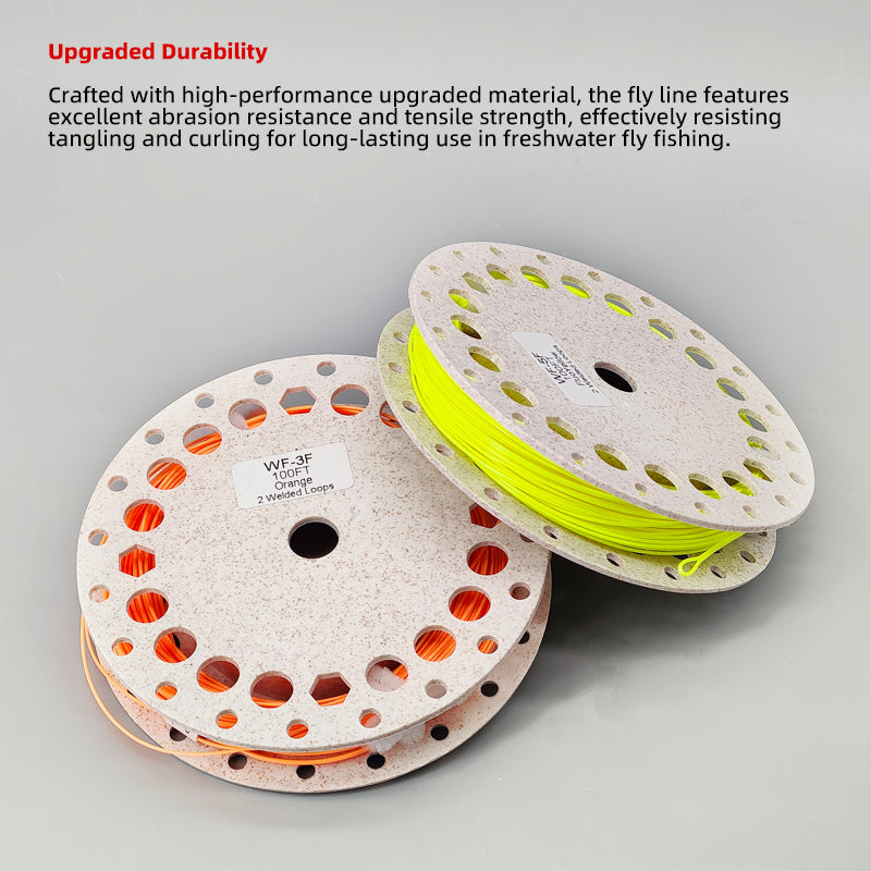 Universal Fly Line Floating Weight Forward Tapered Leader Replacement Spool