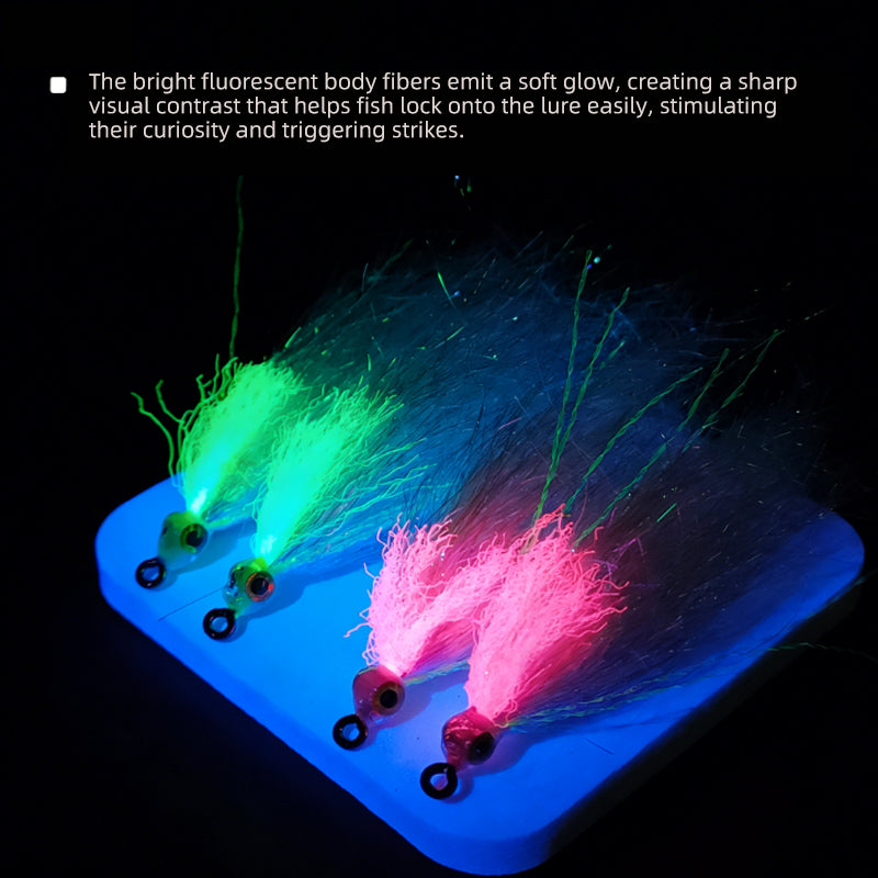 Luminous Ice Dubbing Streamer Fly Lure