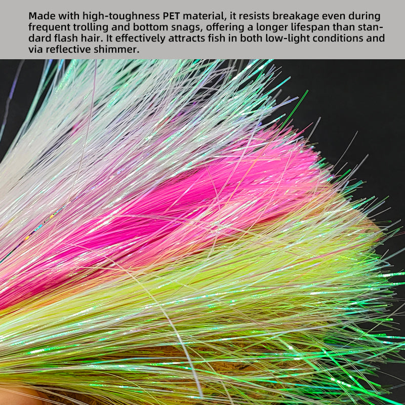 Sea Witch Copper Head Mylar Flash Trolling Skirt