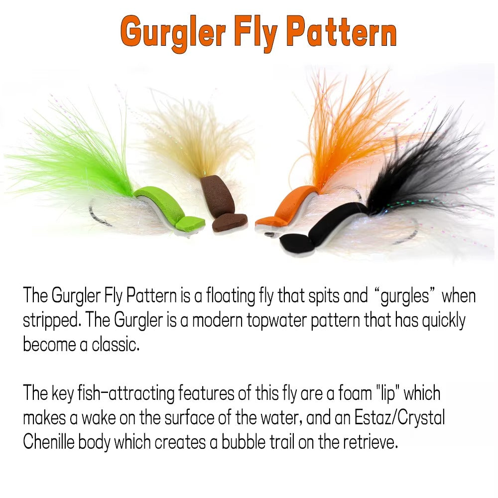Floating Foam Popper Flies