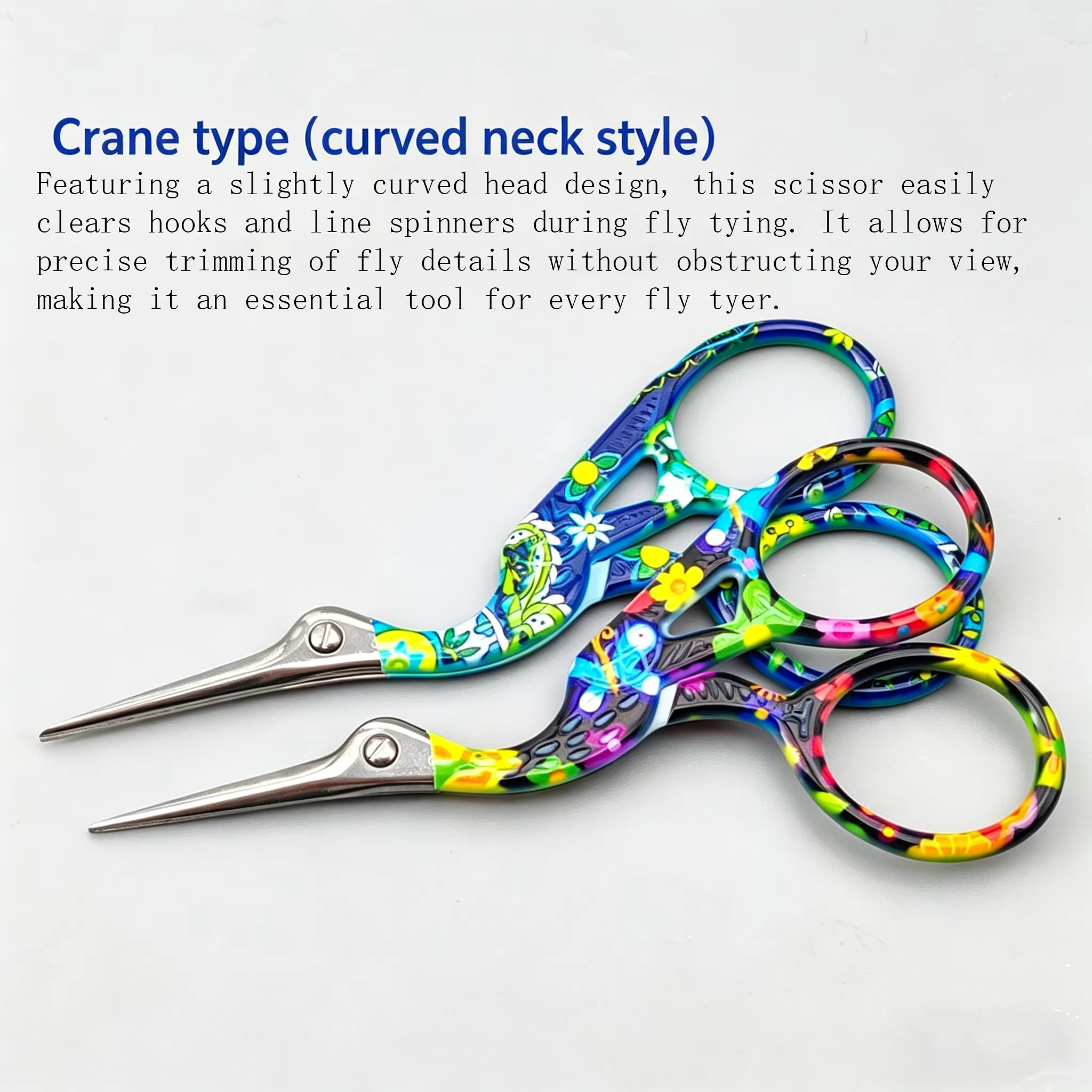 Fly Tying Scissors Fishing Line Cutter Tool