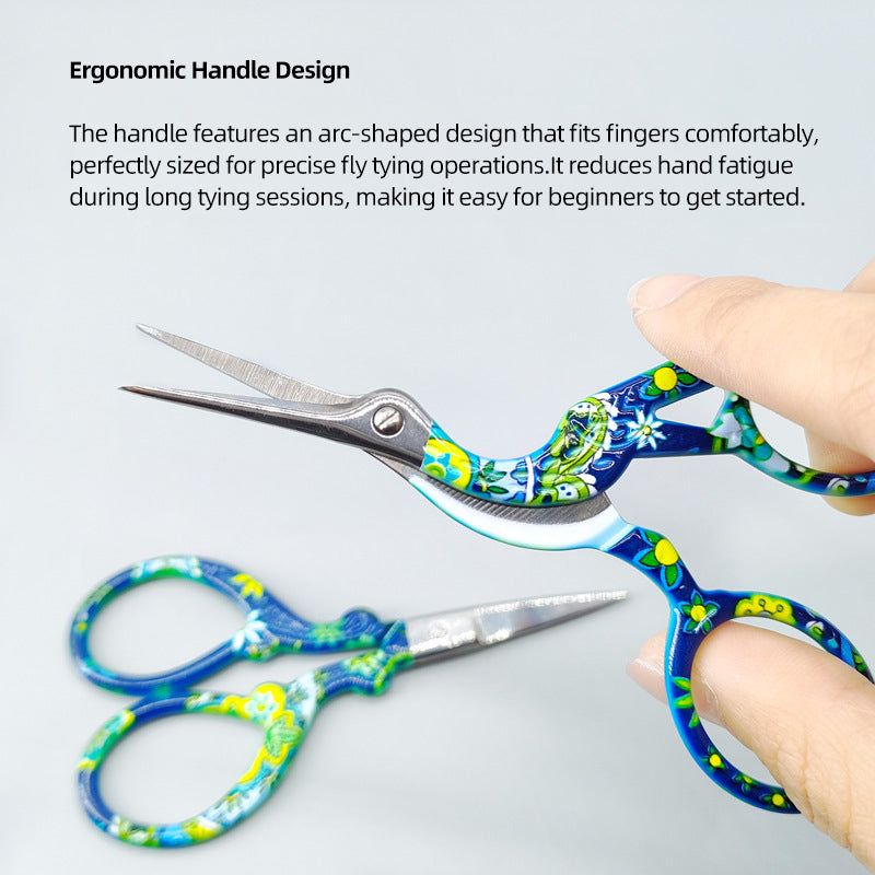Fly Tying Scissors Fishing Line Cutter Tool