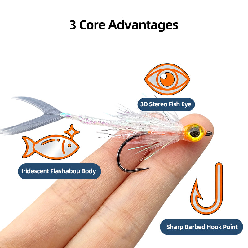 Fork Tail Baitfish Streamer Fly
