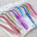 13 Colors Individual Pack Zebra Grizzly Synthetic Hair Fiber Fly Tying Material