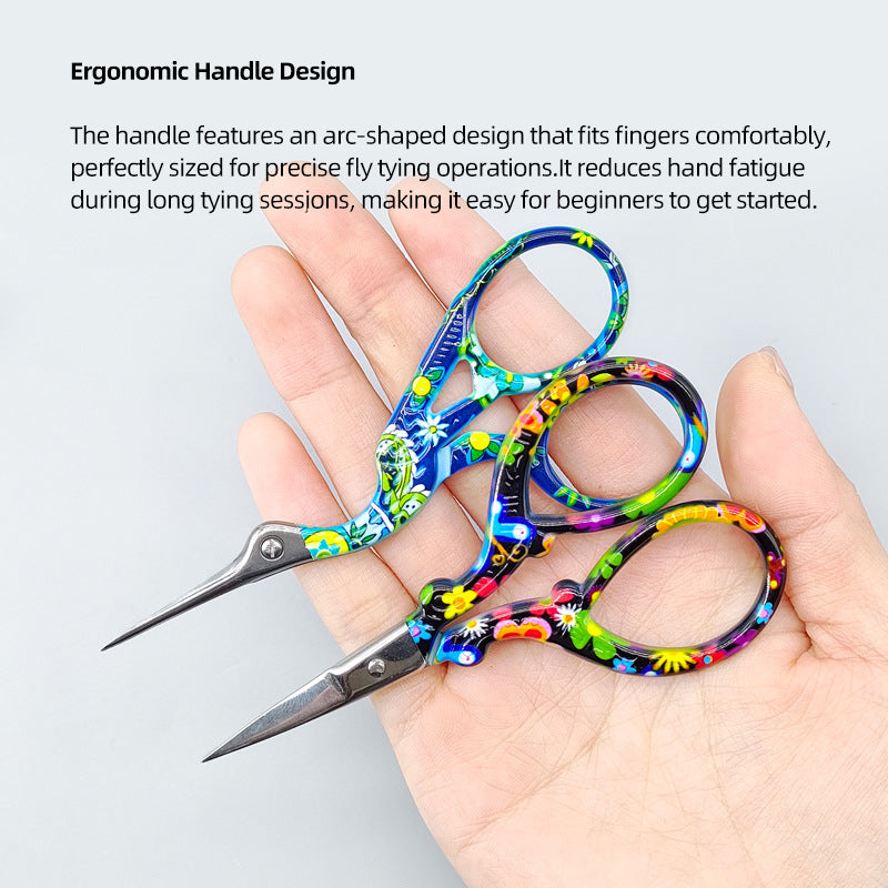 Fly Tying Scissors Fishing Line Cutter Tool