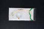 Beige WIFREO tube fly tying tubes with connection sleeve