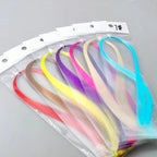 14 Colors Solid Sabiki Fiber Strands Synthetic Fly Tying Material
