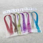 13 Colors Individual Pack Zebra Grizzly Synthetic Hair Fiber Fly Tying Material