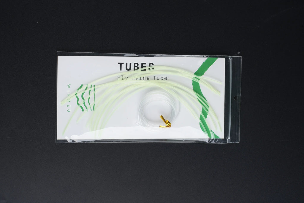 Green WIFREO tube fly tying tubes with connection sleeve