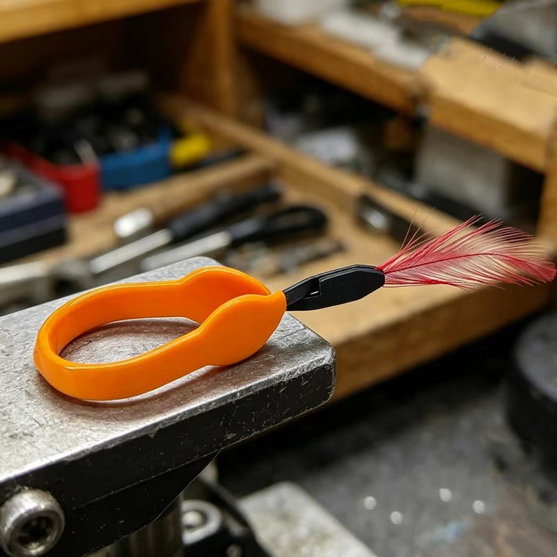 Fly Tying Feather Clamp