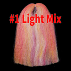 Synthetic Fibers Hairs Environmental Protection Silk Fiber