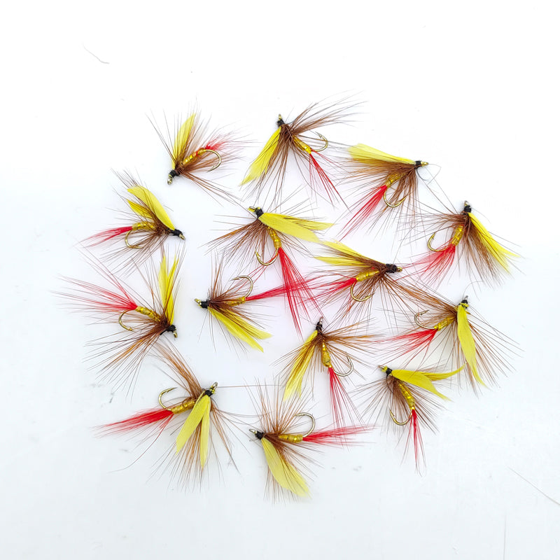 Trout & Bass Fly Fishing Lures Set 10 Piece Wet Fly (Artificial Baits)