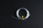 One-metre clear connection sleeve for tube fly tying