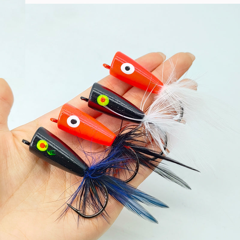 Popper Fly Float Bait Perch Bait