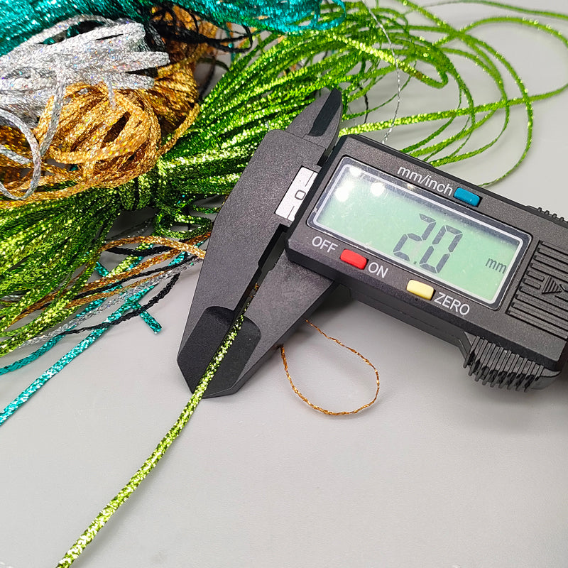 Metallic Nymph Body Flat Ribbon Flash Skin Fly Tying Material