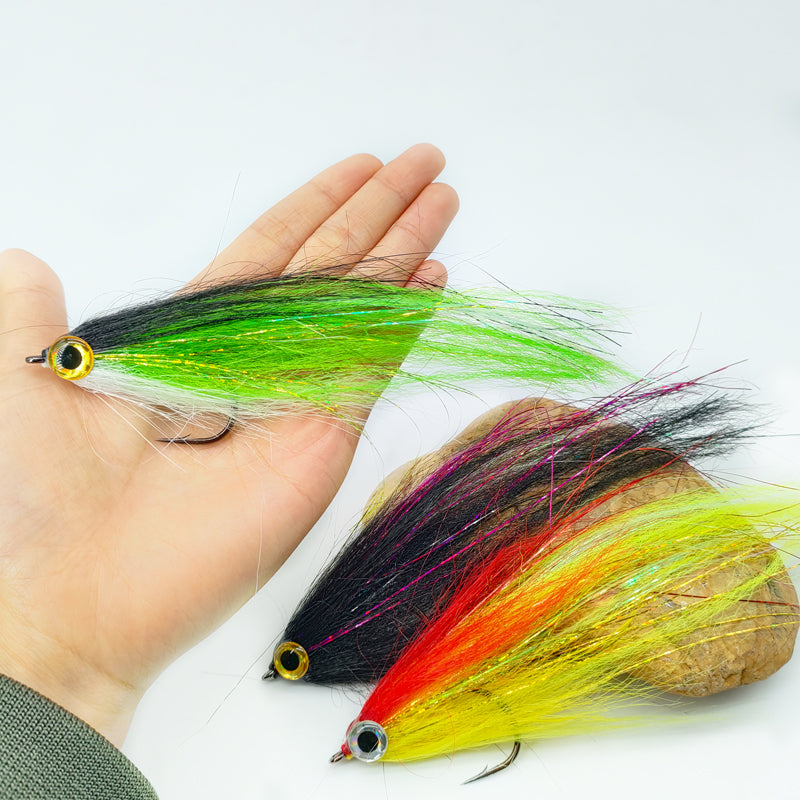 Multi-Color Big Eye Baitfish Deceiver Fly Fishing Lure