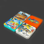 Metal Colorful Fish-shaped Pattern Bait Box for Fly Fishing Essential Fishing Tools