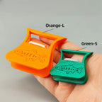 PETG Material CDC-3D Clamp Feather Folding Blok Feather Hackle Pliers Fishing Accessories