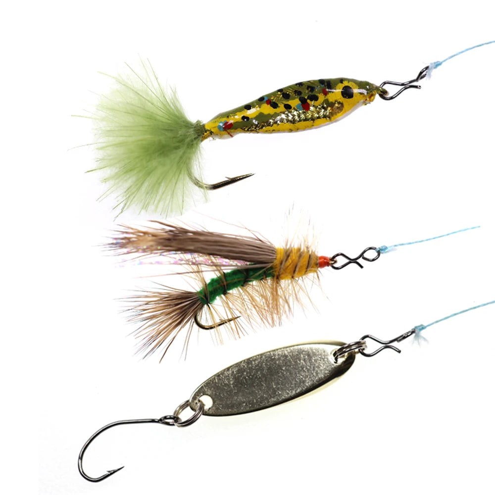 Flysnap Wc Wifreo 100PCS Fly Fishing Snap Quick changing Connect Snap for Flies H ...