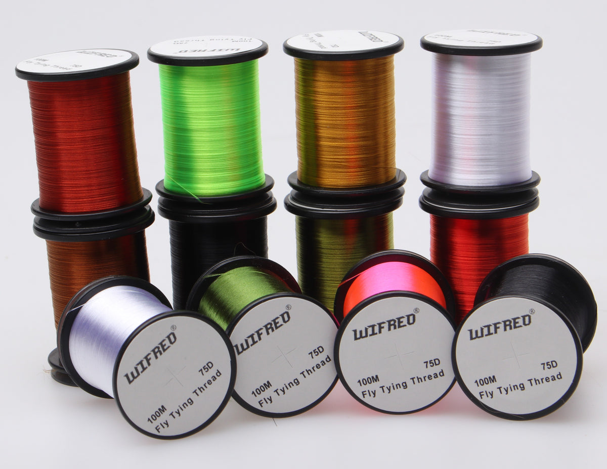 Flying Wheel Thread 75D Standard Fly Tying Thread – wifreo