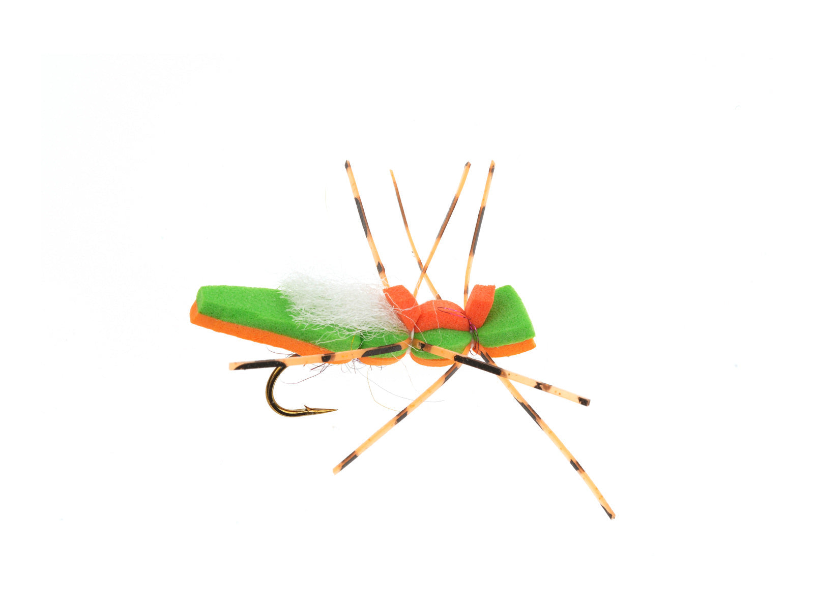 Product photo of the Orange-Green Foam Hopper, WIFREO style LY017A