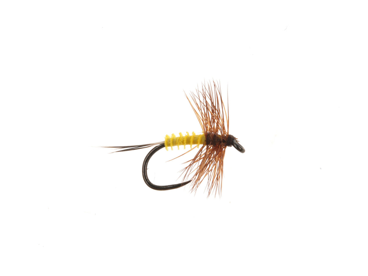 Product photo of the Quill Sulfur Dry Fly, WIFREO style LY023A