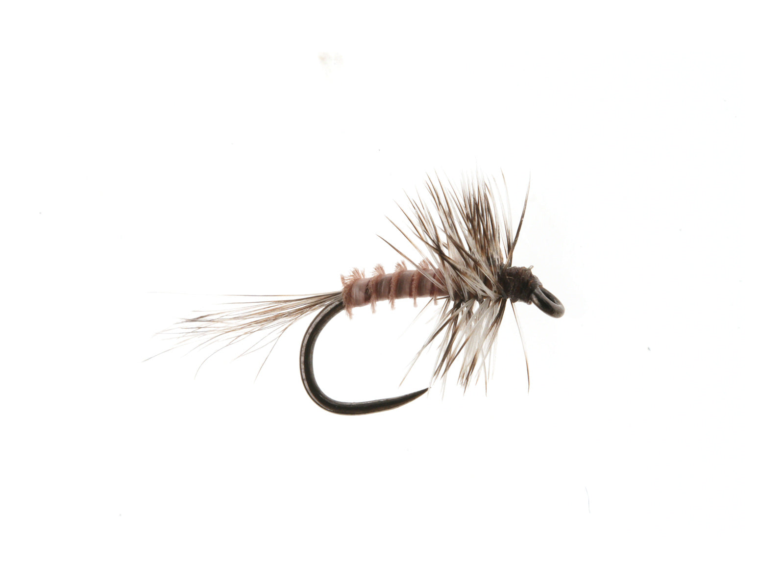 Product photo of the Quilled March Brown Dry Fly, WIFREO style LY023B