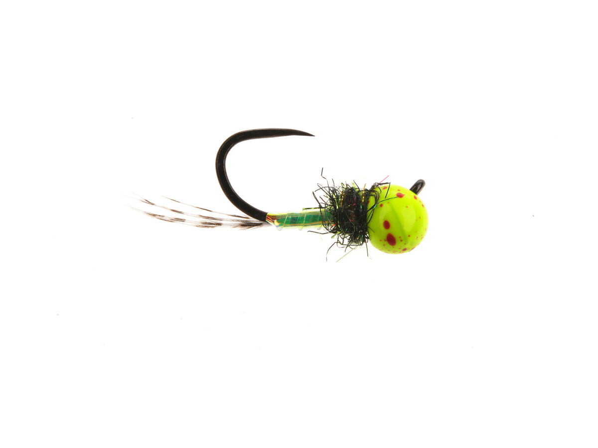 Product photo of the Green Jig Off Bug – Tungsten Bead, WIFREO style LY046B