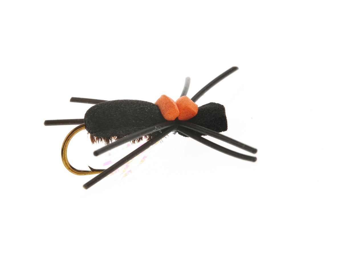 Product photo of the Orange Foam Post Beetle Dry Fly, WIFREO style LY080B