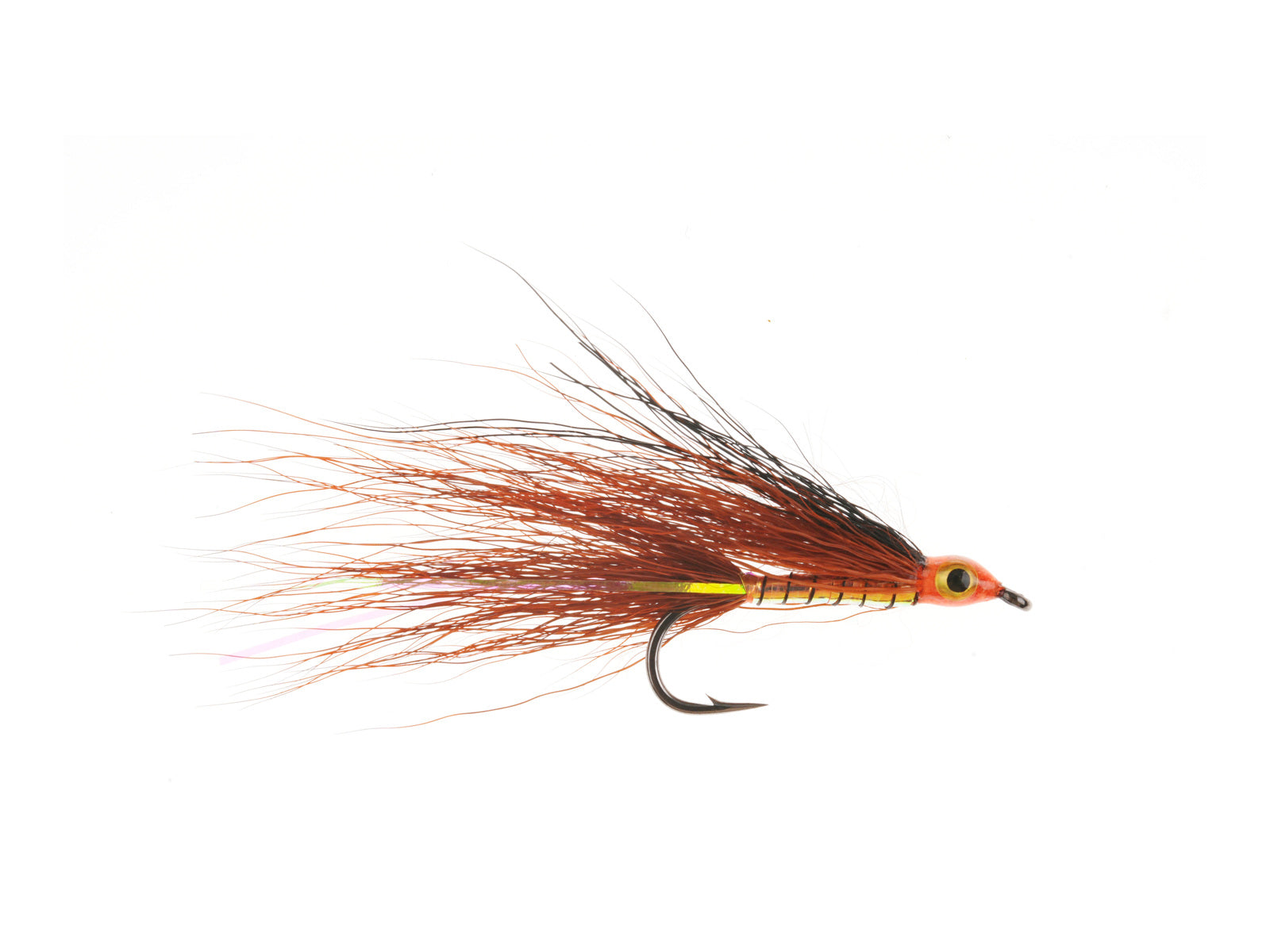 Product photo of the Orange Hairwing Minnow, WIFREO style LY084D
