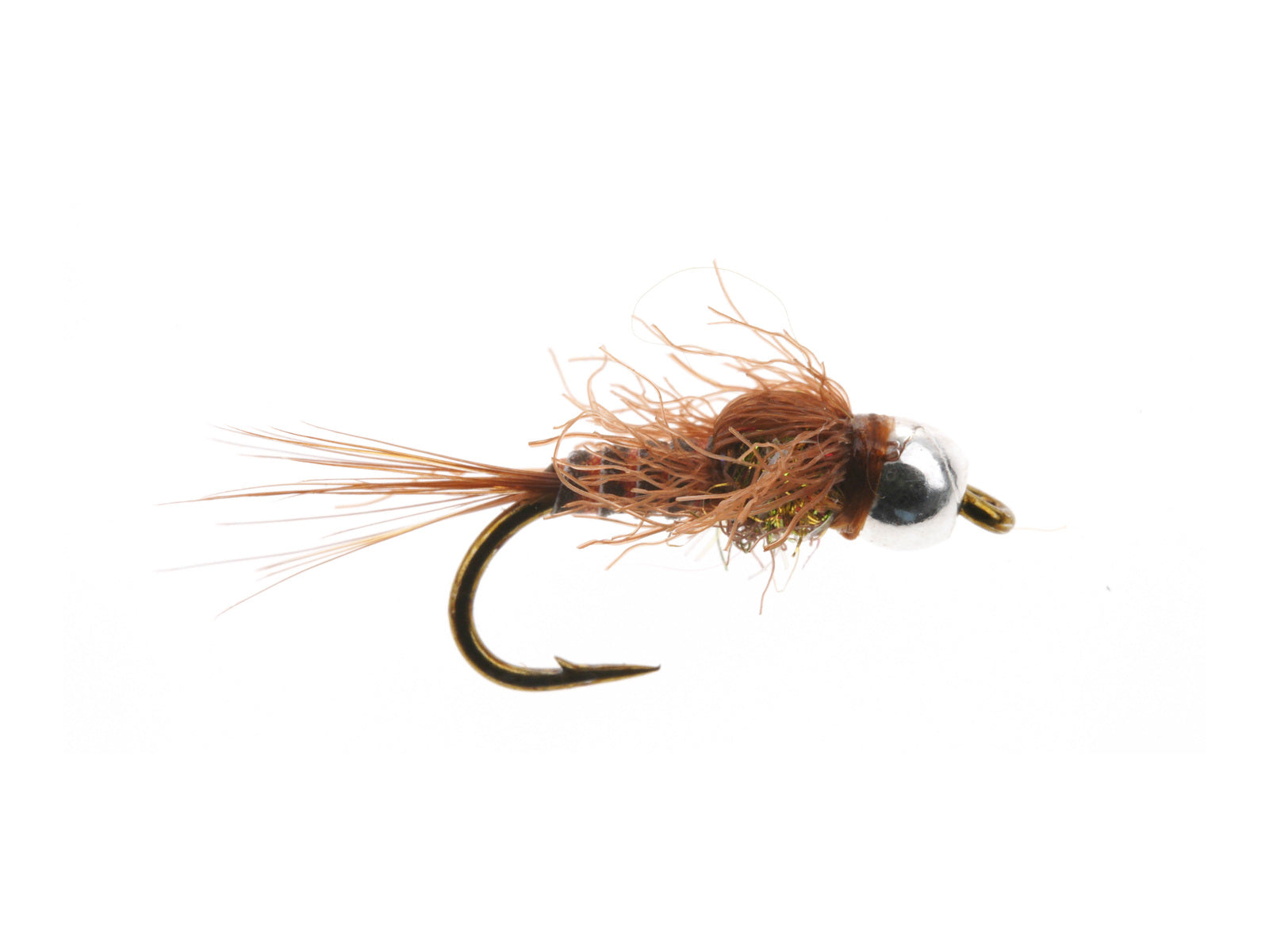 Product photo of the Brown Baetis Nymph – Brass Bead, WIFREO style LY086A