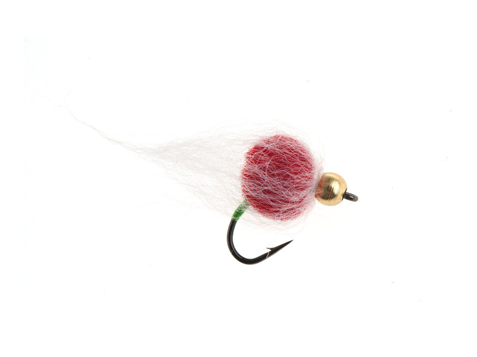 Product photo of the Red Veil Egg Bead – Brass, WIFREO style WY112E