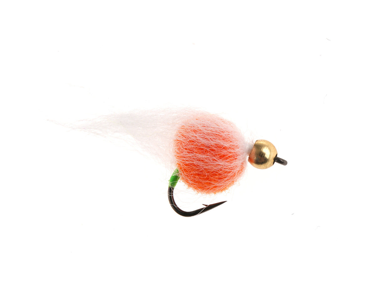 Product photo of the Orange Veil Egg Bead – Brass, WIFREO style WY112F