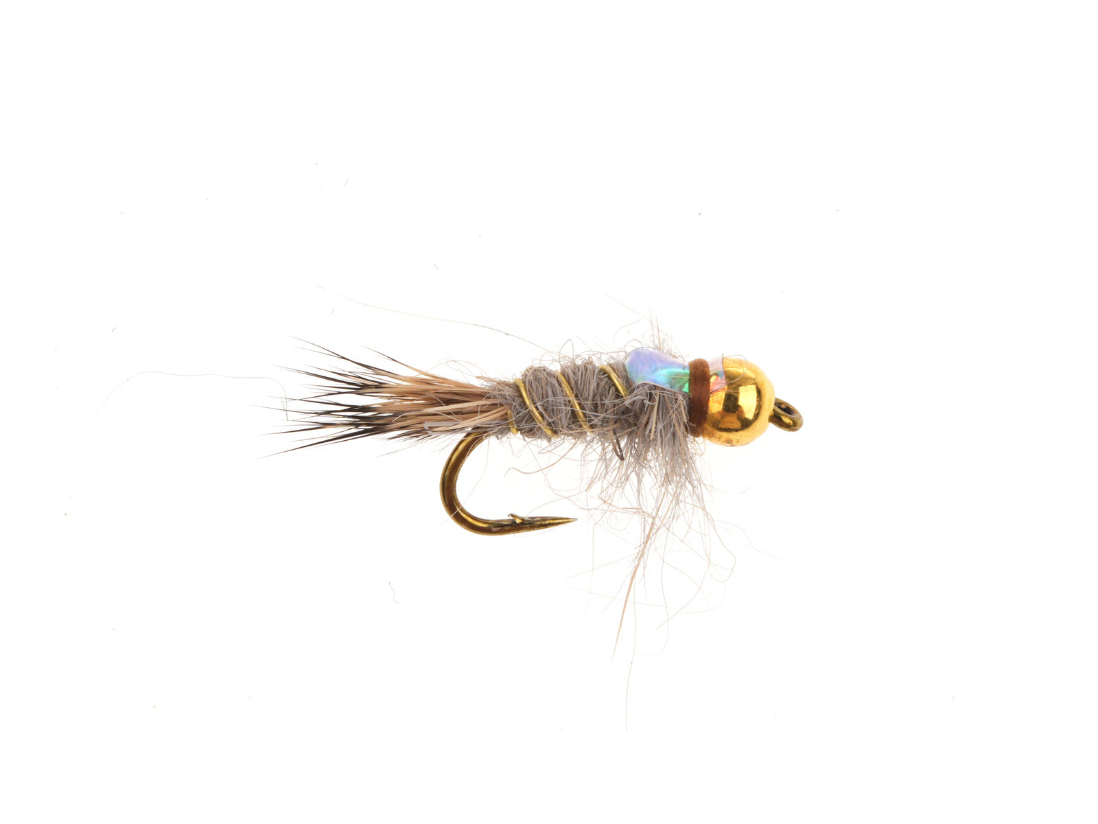 Product photo of the Flashback Hare's Ear – Brass Bead, WIFREO style WY325